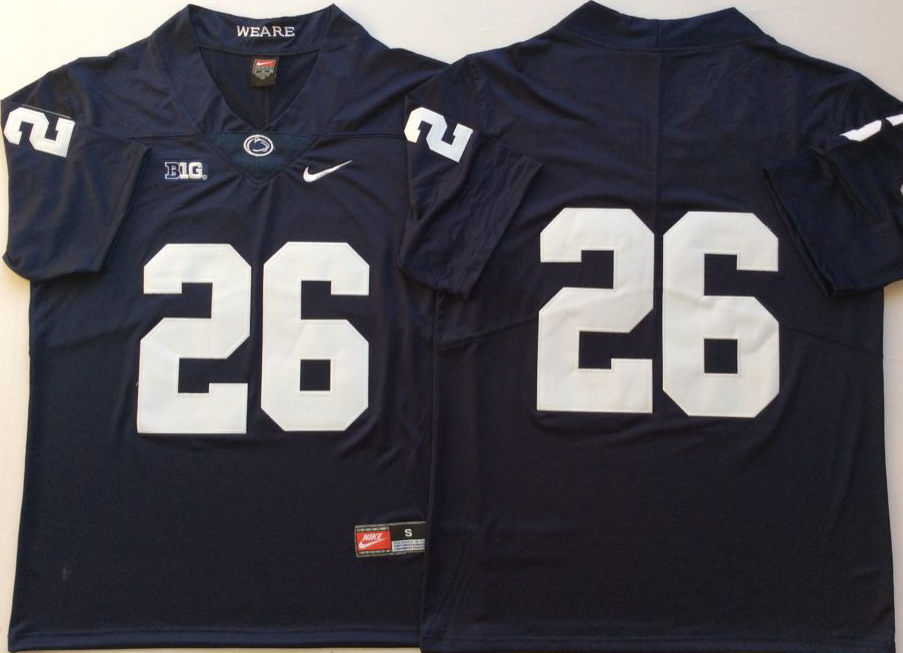 NCAA Men Penn State Nittany Lions Blue 26 BARKLEY